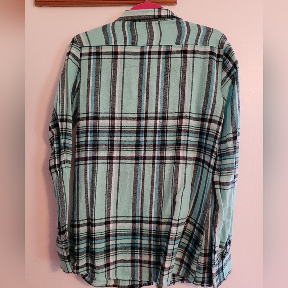 Turquoise Flannel - Picture 2 of 3